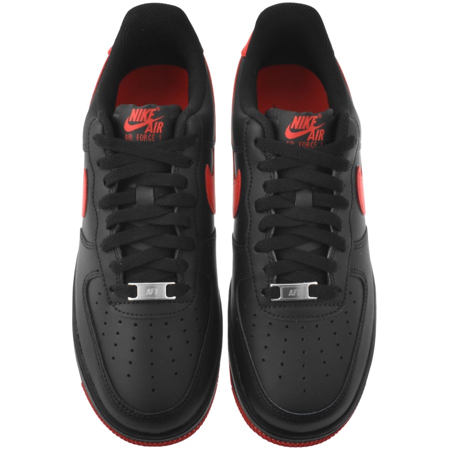 Nike Air Force 1 Trainers Black Mainline Menswear Denmark
